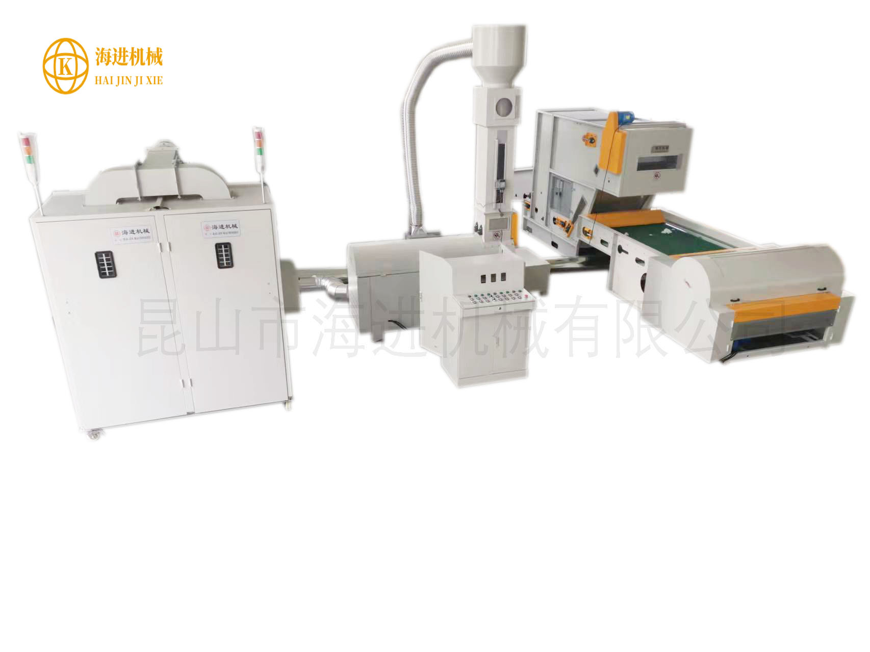 HJZZM-900開(kāi)包開(kāi)棉珍珠棉打包一體機(jī)/Pearl Cotton balling machine