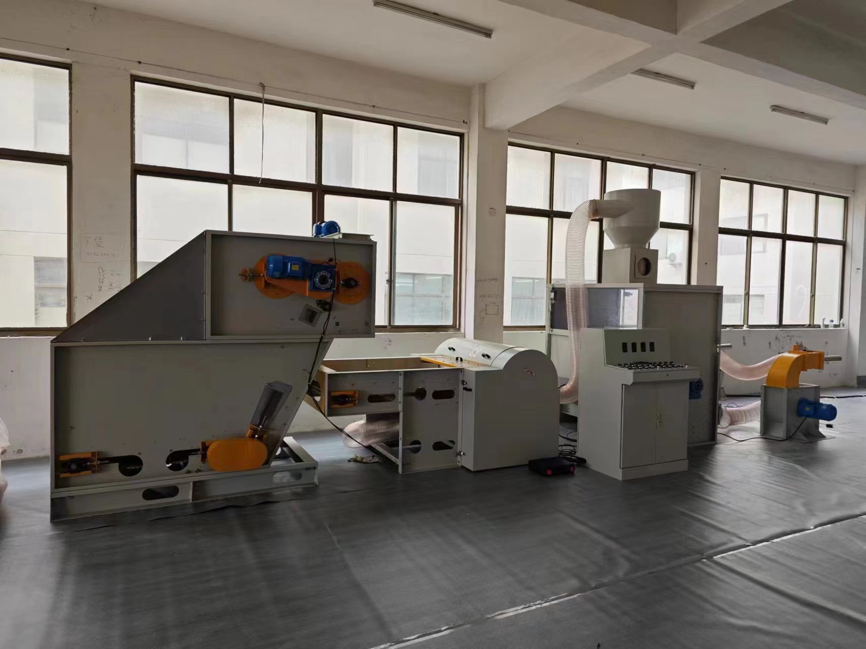 HJZXJ-50小開包機自動充棉生產(chǎn)線